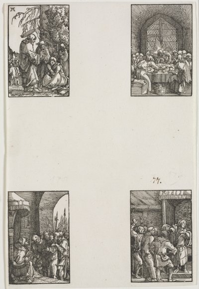 Menneskets fald og forløsning af Albrecht Altdorfer