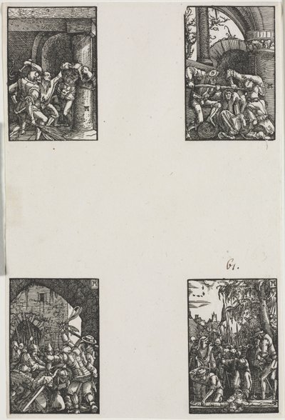 Menneskets fald og forløsning af Albrecht Altdorfer