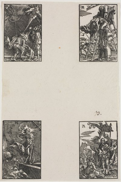 Menneskets fald og forløsning af Albrecht Altdorfer