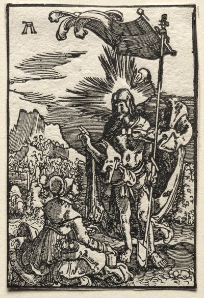 Menneskets fald og forløsning: Kristus viser sig for den hellige Maria Magdalena af Albrecht Altdorfer