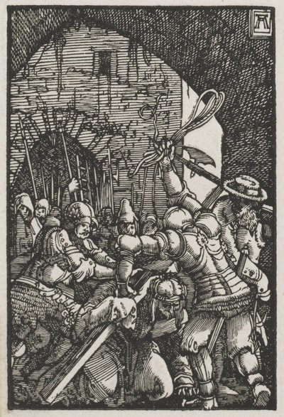 Menneskets fald og forløsning: Kristus der bærer korset, ca. 1515. af Albrecht Altdorfer