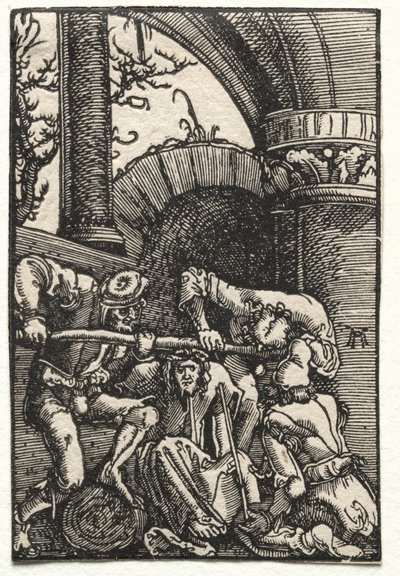 Menneskets fald og forløsning: Kristus kronet med torne, ca. 1515. af Albrecht Altdorfer