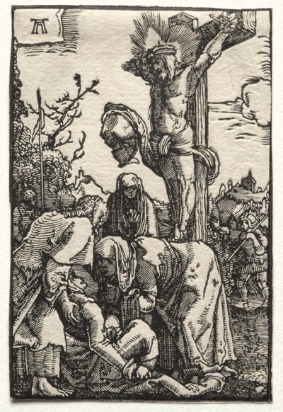 Menneskets fald og forløsning: Kristus på korset, ca. 1515. af Albrecht Altdorfer