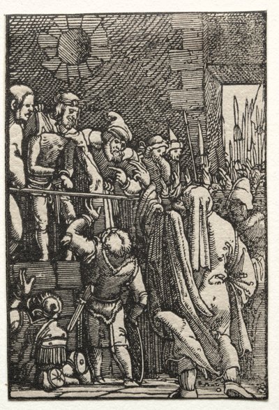 Menneskets fald og forløsning: Ecce Homo, ca. 1515. af Albrecht Altdorfer