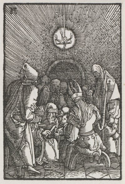 Menneskets fald og forløsning: Omskæringen, ca. 1515. af Albrecht Altdorfer