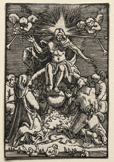 Menneskets fald og forløsning: Den sidste dom af Albrecht Altdorfer