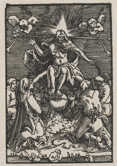 Menneskets fald og forløsning: Den sidste dom af Albrecht Altdorfer