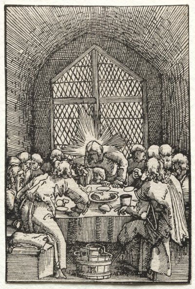 Menneskets fald og forløsning: Den sidste nadver af Albrecht Altdorfer