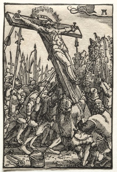 Menneskets fald og forløsning: Korsets opstandelse, ca. 1515. af Albrecht Altdorfer