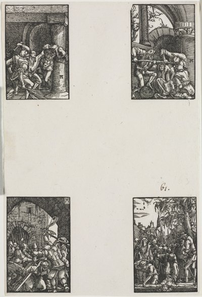 Menneskets fald og forløsning, ca. 1515. af Albrecht Altdorfer