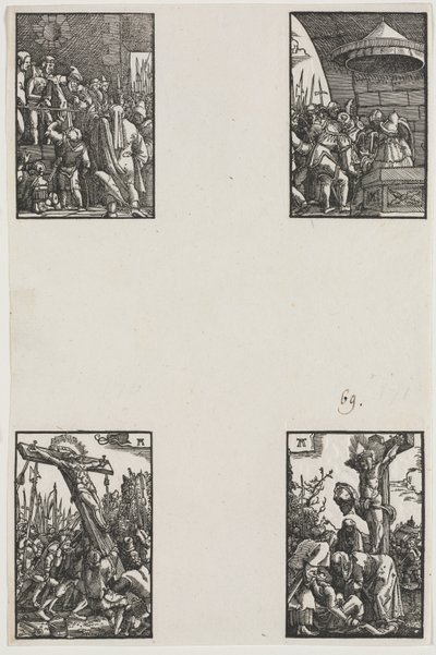 Menneskets fald og forløsning, ca. 1515. af Albrecht Altdorfer