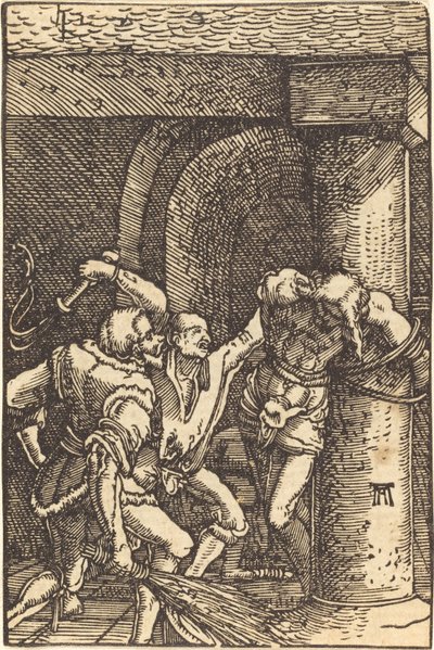 Kristi flagelation af Albrecht Altdorfer