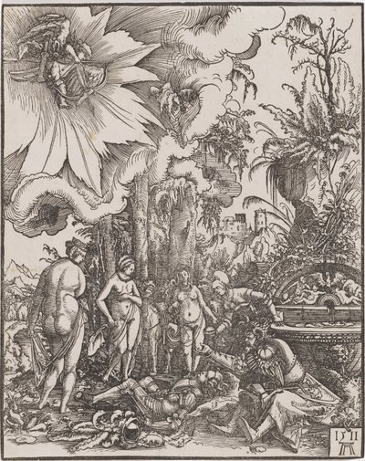 The Judgment of Paris, 1511. af Albrecht Altdorfer