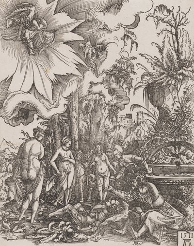 Dommen i Paris, 1511 af Albrecht Altdorfer