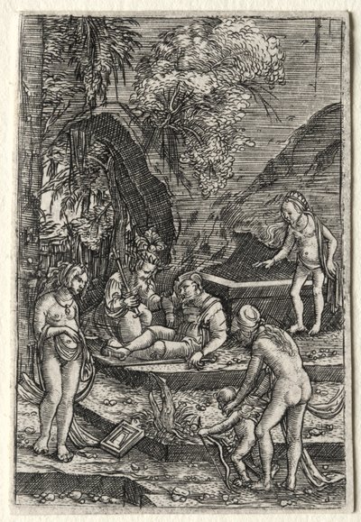 Dommen i Paris, 1511. af Albrecht Altdorfer