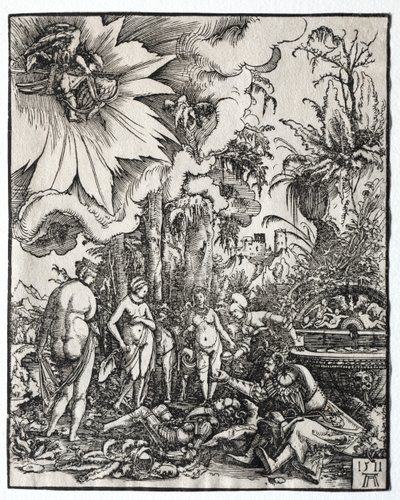 Dommen i Paris, 1511. af Albrecht Altdorfer