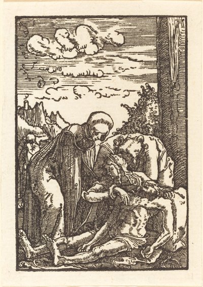 Klagesangen under korset af Albrecht Altdorfer
