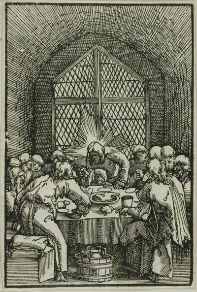 Den sidste nadver, fra Menneskets fald og forløsning af Albrecht Altdorfer