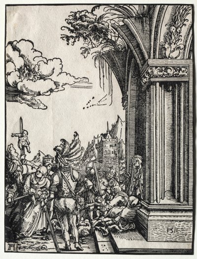 Massakren på de uskyldige, 1511. af Albrecht Altdorfer
