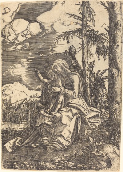 Jomfru i et Landskab af Albrecht Altdorfer
