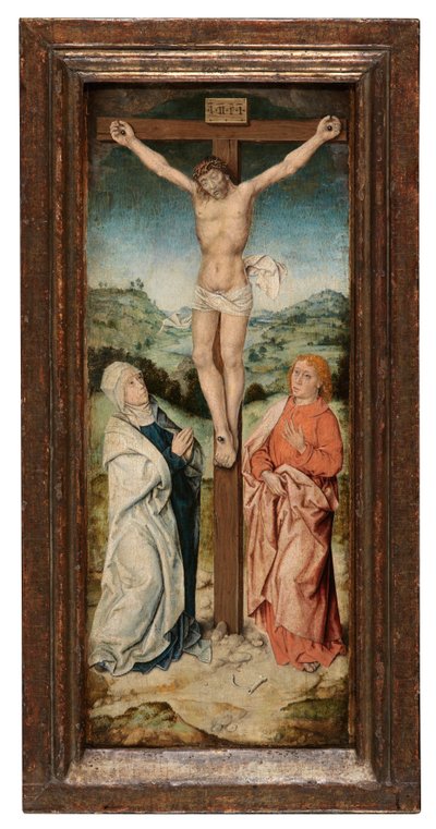 Korsfæstelse (olie på panel) af Albrecht Bouts