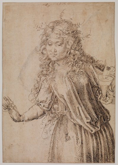 En klog jomfru af Albrecht Dürer