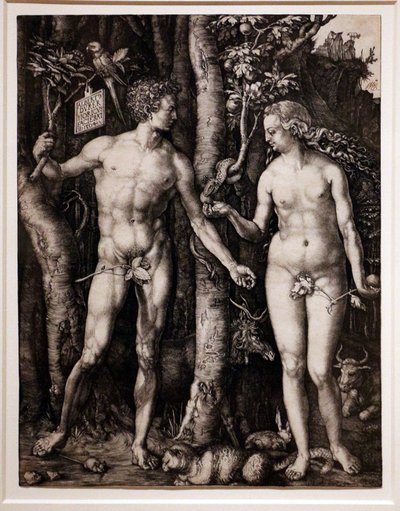 Adam og Eva af Albrecht Dürer