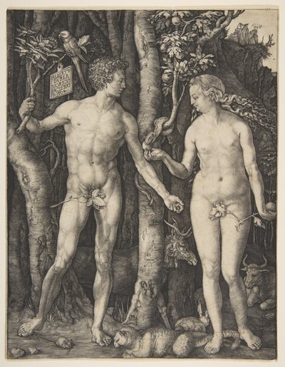 Adam og Eva af Albrecht Dürer