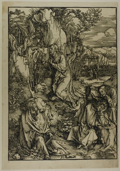 Agony in the Garden, fra The Large Passion af Albrecht Dürer