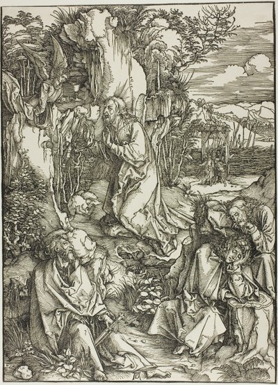Agony in the Garden, fra The Large Passion af Albrecht Dürer