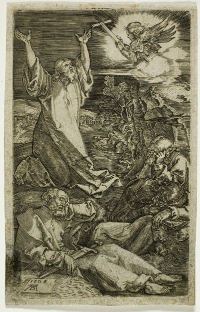 Kval i haven, fra den indgraverede lidenskab af Albrecht Dürer