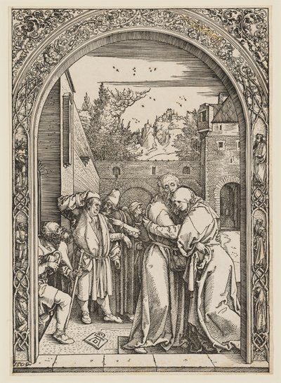 Anna og Joakim under Den Gyldne Port af Albrecht Dürer