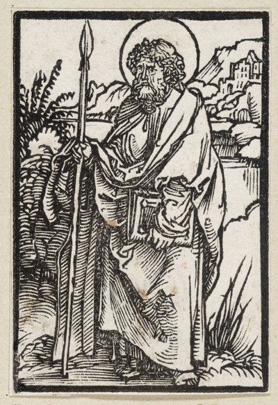 Apostlen Thomas (63 religiøse scener) af Albrecht Dürer