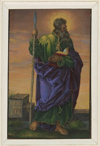 Apostlen Thomas af Albrecht Dürer