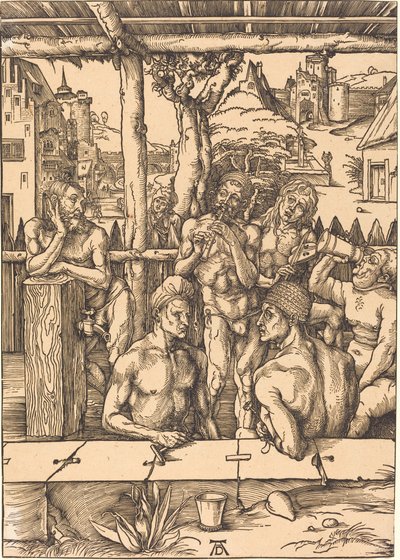Badehus af Albrecht Dürer