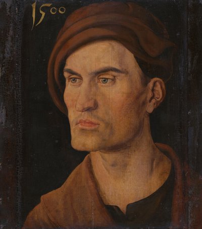 Portræt af en ung mand af Albrecht Dürer