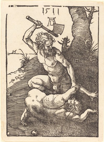 Kain dræber Abel af Albrecht Dürer