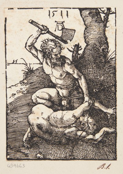 Kain dræber Abel af Albrecht Dürer