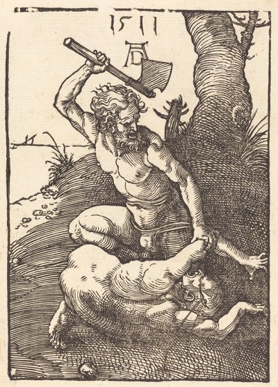Kain dræber Abel, 1511. af Albrecht Dürer