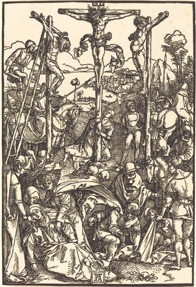 Golgata med de tre kors af Albrecht Dürer