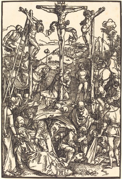 Golgata med de tre kors af Albrecht Dürer