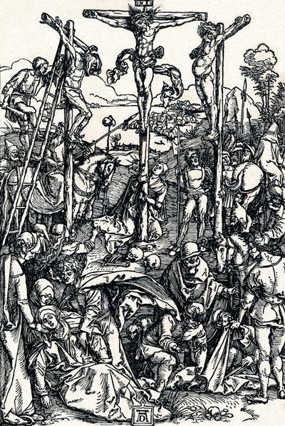 Golgata med de tre kors, 1504 1906 af Albrecht Dürer