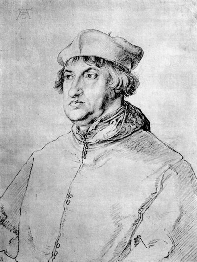 Kardinal Albrecht af Brandenburg, 1518, 1936 af Albrecht Dürer