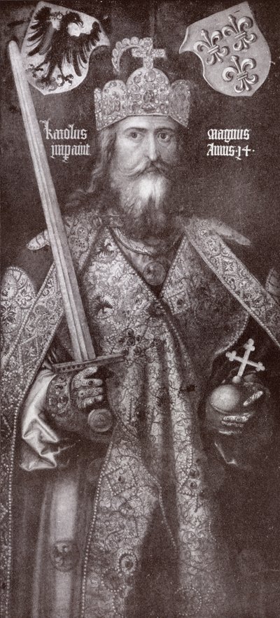 Charlemagne, illustration fra 