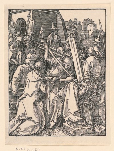 Kristus bærer korset, fra The Little Passion Series af Albrecht Dürer