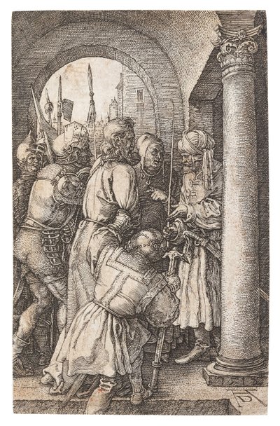 Kristus før Pilatus, 1512. af Albrecht Dürer