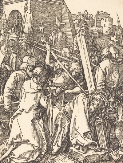 Kristus bærer korset, 1509. af Albrecht Dürer