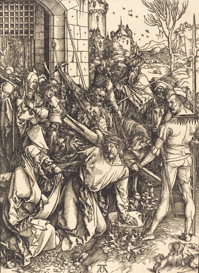 Kristus bærer korset, ca. 14981499. af Albrecht Dürer