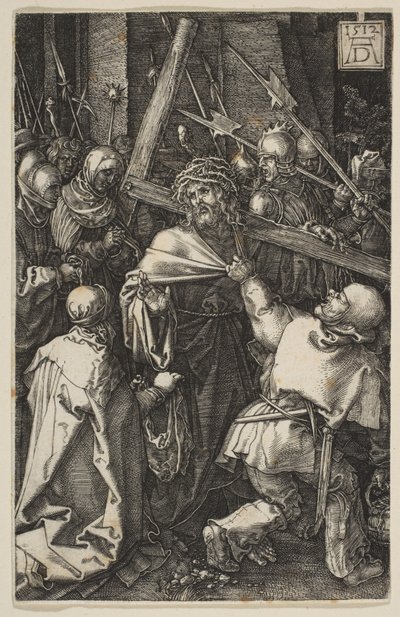 Kristus bærer korset, fra «Passionen» af Albrecht Dürer