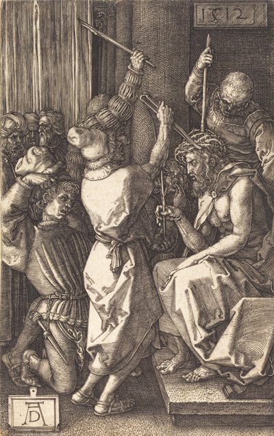 Kristus kronet med torne, 1512. af Albrecht Dürer
